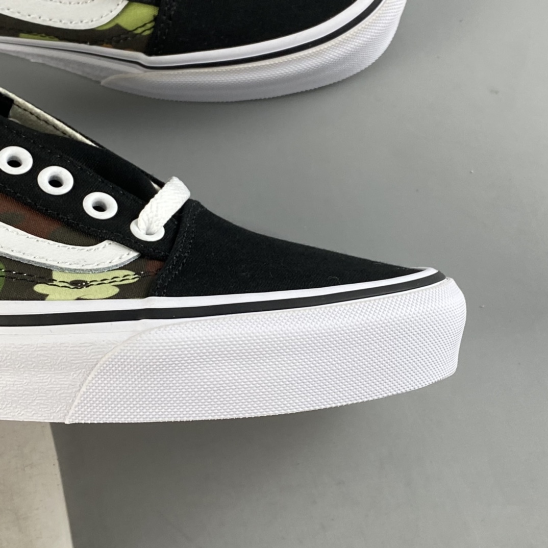 P150 Vans Old Skool 安纳海姆系列小花印花低帮休闲板鞋 VN0A40E25U2