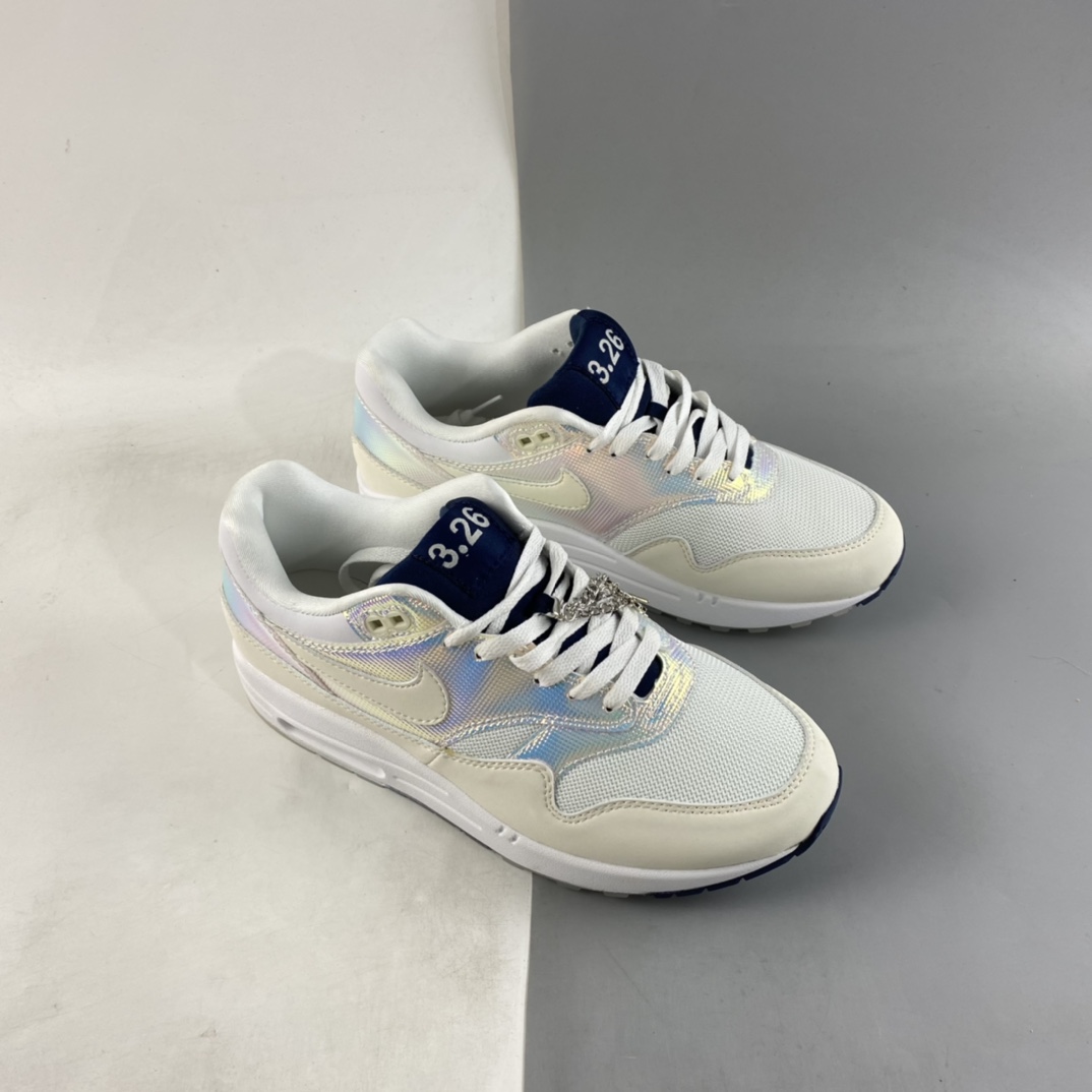 P240 Nike Air Max 1 "La Ville Lumière" 彩虹渐变 光之城 半掌气垫复古跑步鞋 DQ9326-100