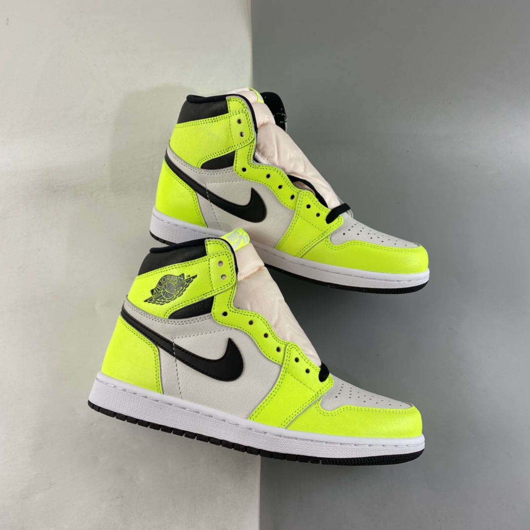 P400 Air Jordan 1 High OG "Volt" AJ1 乔1全新荧光绿 555088-702