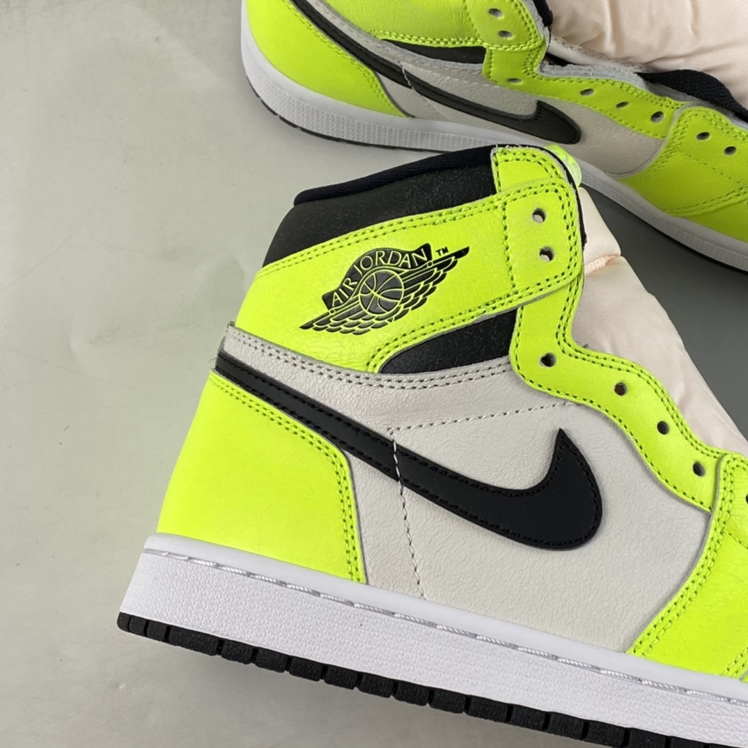 P400 Air Jordan 1 High OG "Volt" AJ1 乔1全新荧光绿 555088-702