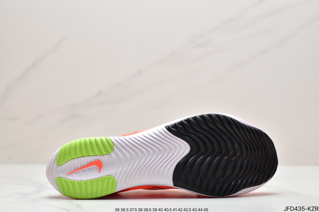 170 耐克Nike Zoomx Streakfly Proto 低帮跑步鞋白黑橙 DH9275