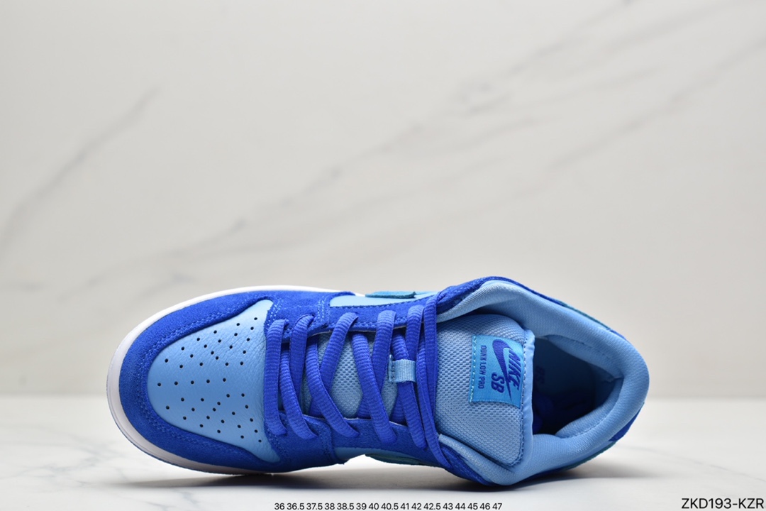 270 Nike SB Dunk Low”Blue Raspberry”扣篮系列低帮休闲运动滑板板鞋“蓝树莓”DM0807-400