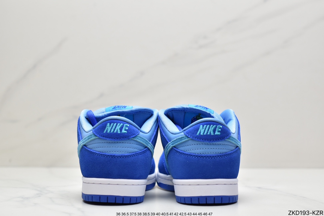 270 Nike SB Dunk Low”Blue Raspberry”扣篮系列低帮休闲运动滑板板鞋“蓝树莓”DM0807-400