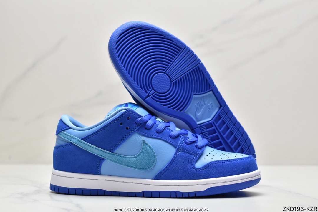 270 Nike SB Dunk Low”Blue Raspberry”扣篮系列低帮休闲运动滑板板鞋“蓝树莓”DM0807-400