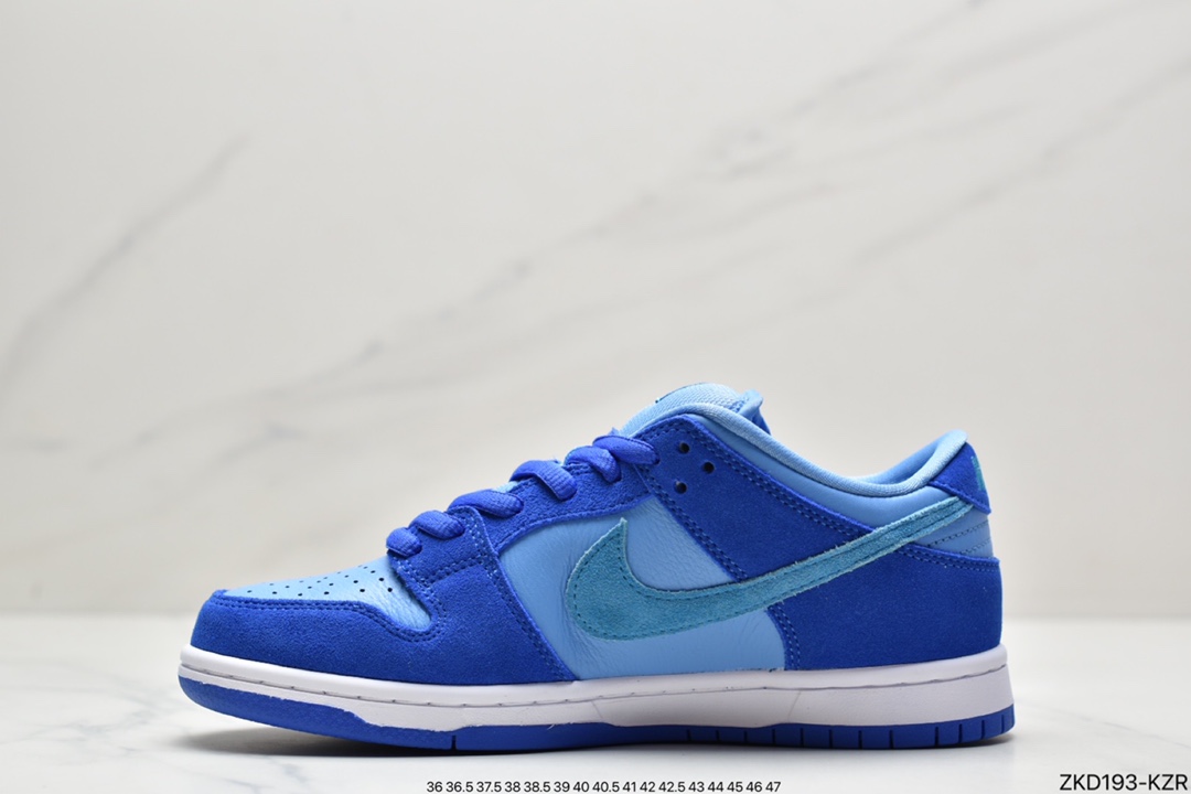 270 Nike SB Dunk Low”Blue Raspberry”扣篮系列低帮休闲运动滑板板鞋“蓝树莓”DM0807-400