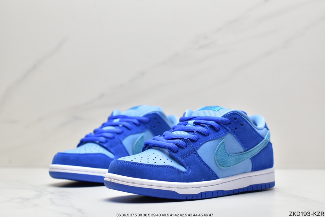 270 Nike SB Dunk Low”Blue Raspberry”扣篮系列低帮休闲运动滑板板鞋“蓝树莓”DM0807-400