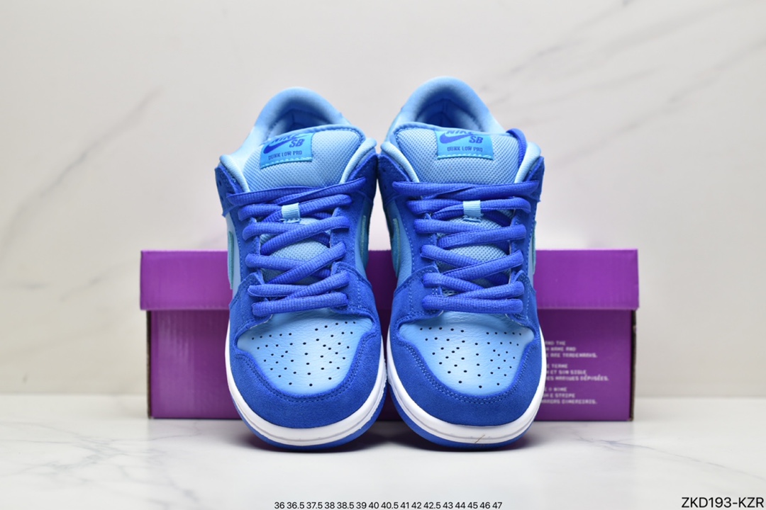 270 Nike SB Dunk Low”Blue Raspberry”扣篮系列低帮休闲运动滑板板鞋“蓝树莓”DM0807-400