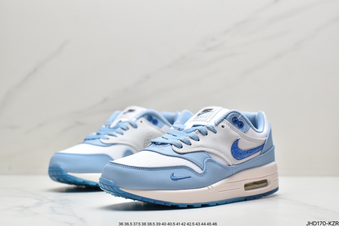 190 Air Max 1 PRM 白绿 半掌气垫复古跑步鞋DB5074-100