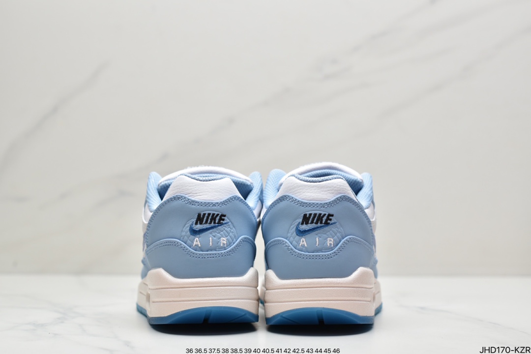 190 Air Max 1 PRM 白绿 半掌气垫复古跑步鞋DB5074-100