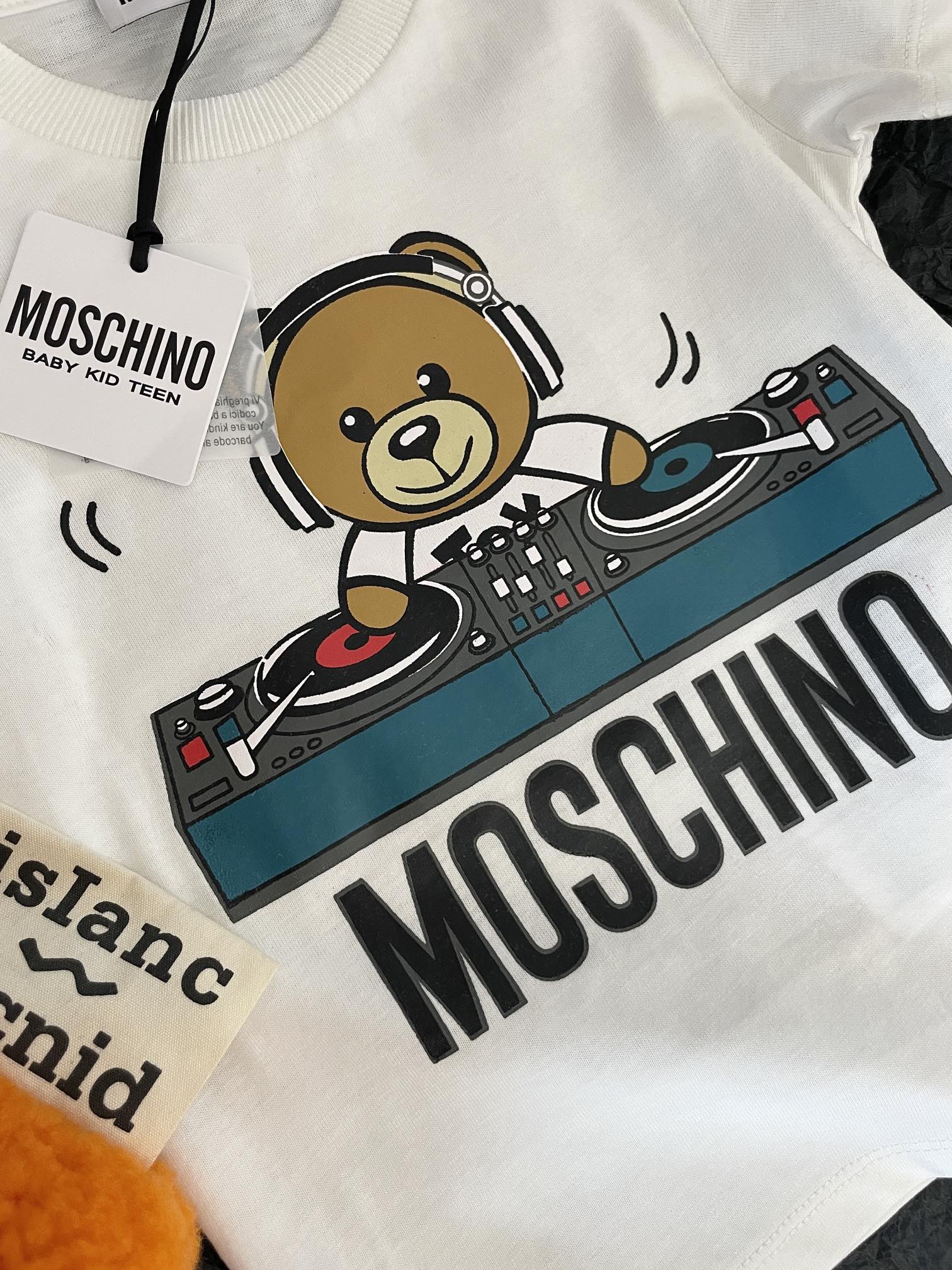 Moschino童装-限量DJ熊🐻T恤