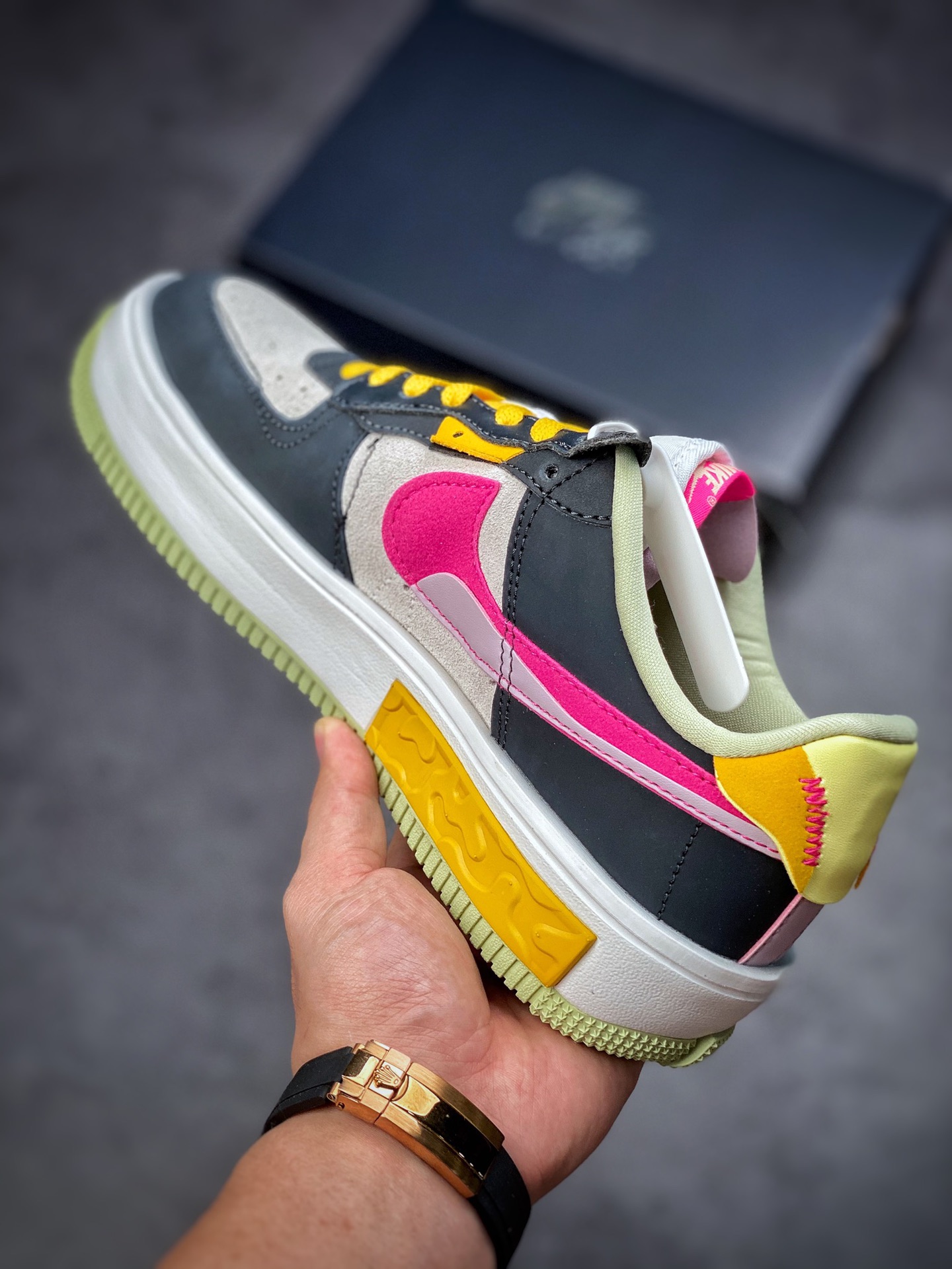 220 Nike Air Force 1 Fontanka “黑白粉” 空军丰塔卡系列 DR7880-001