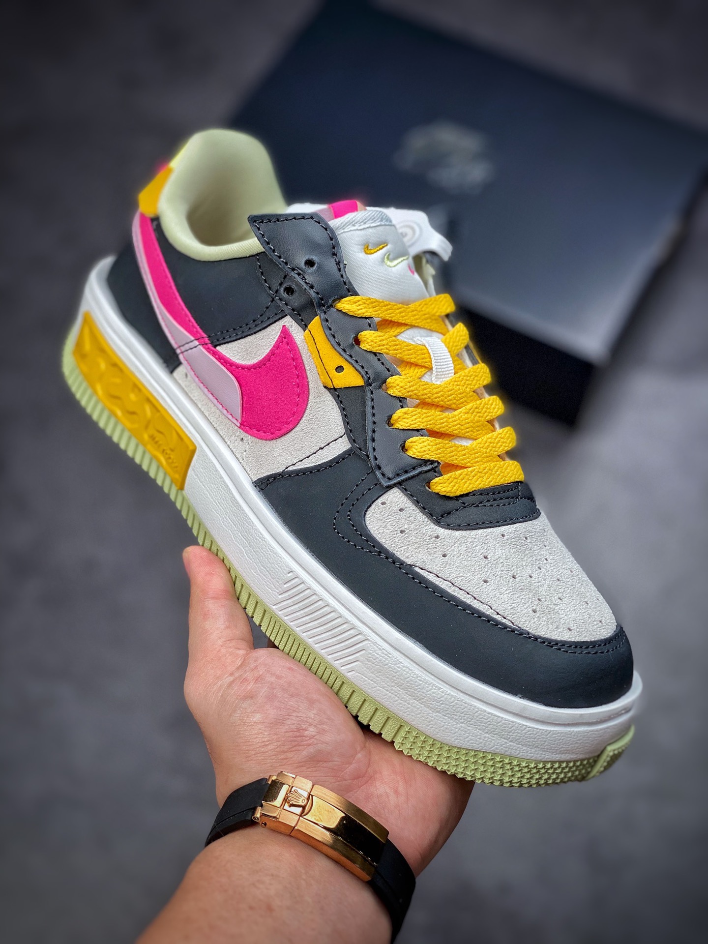 220 Nike Air Force 1 Fontanka “黑白粉” 空军丰塔卡系列 DR7880-001