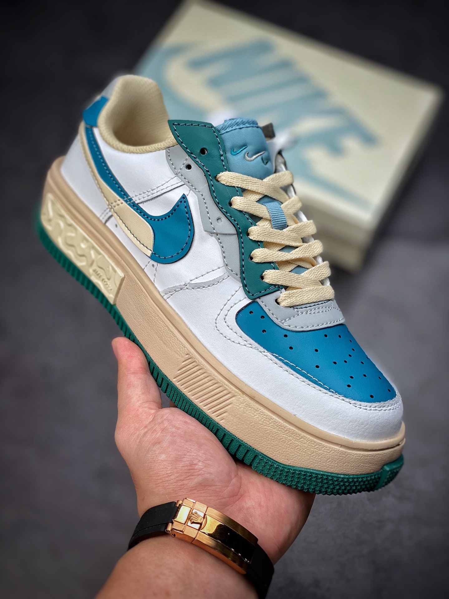 260 Nike Air Force 1 Fontanka “古铜蓝” 空军丰塔卡系列 CW6688-604