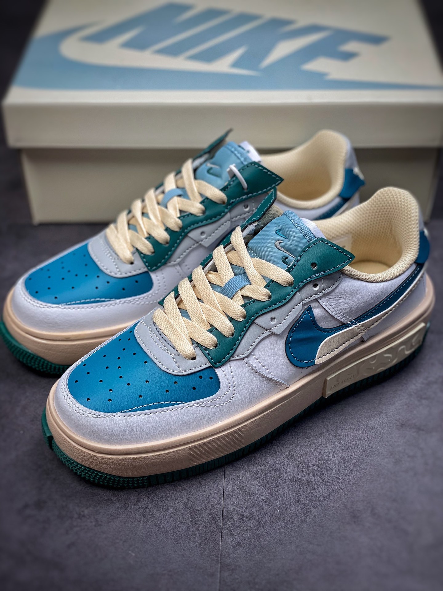 260 Nike Air Force 1 Fontanka “古铜蓝” 空军丰塔卡系列 CW6688-604