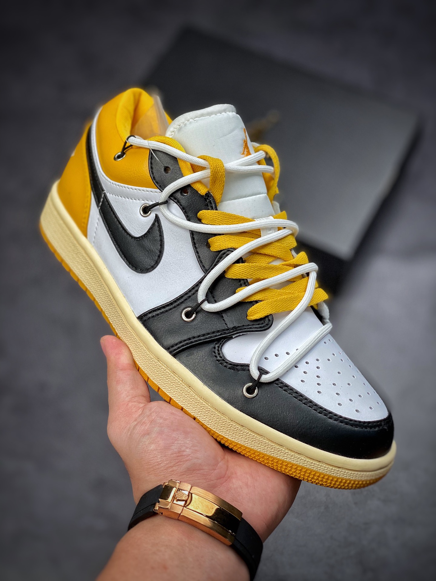 240 Air Jordan 1 Low 解构鞋带 低帮复古文化休闲运动篮球鞋553558-171