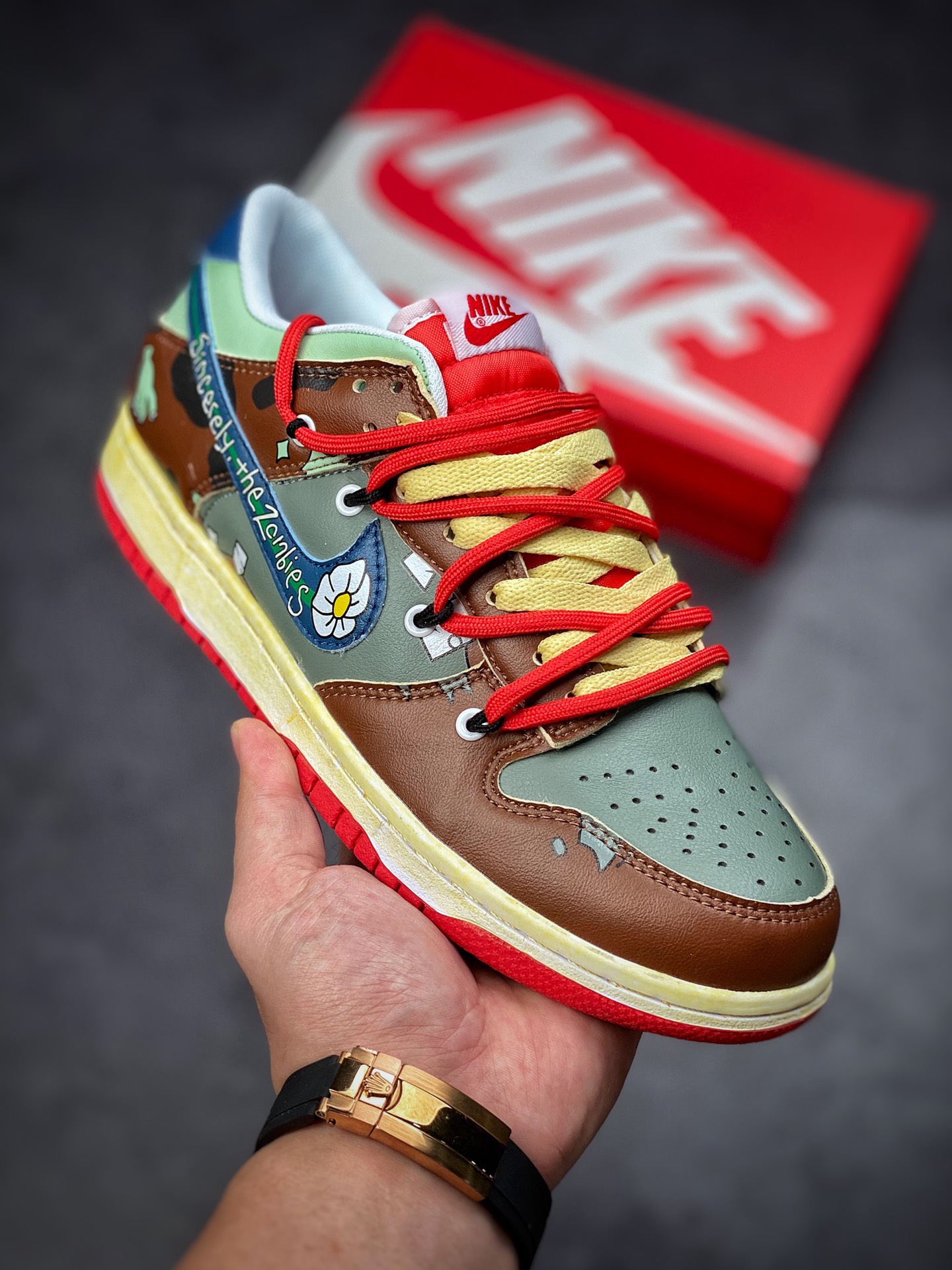 190 Nike Dunk SB Low 做旧雏菊 原装头层材料 CW1590-600
