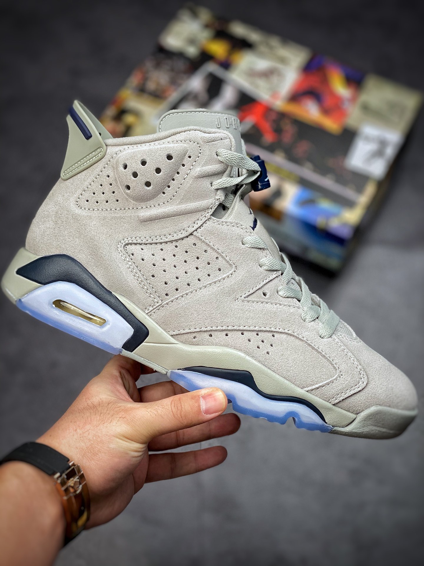 450 Air Jordan 6 Retro ”Georgetown” 乔治城 CT8529-012