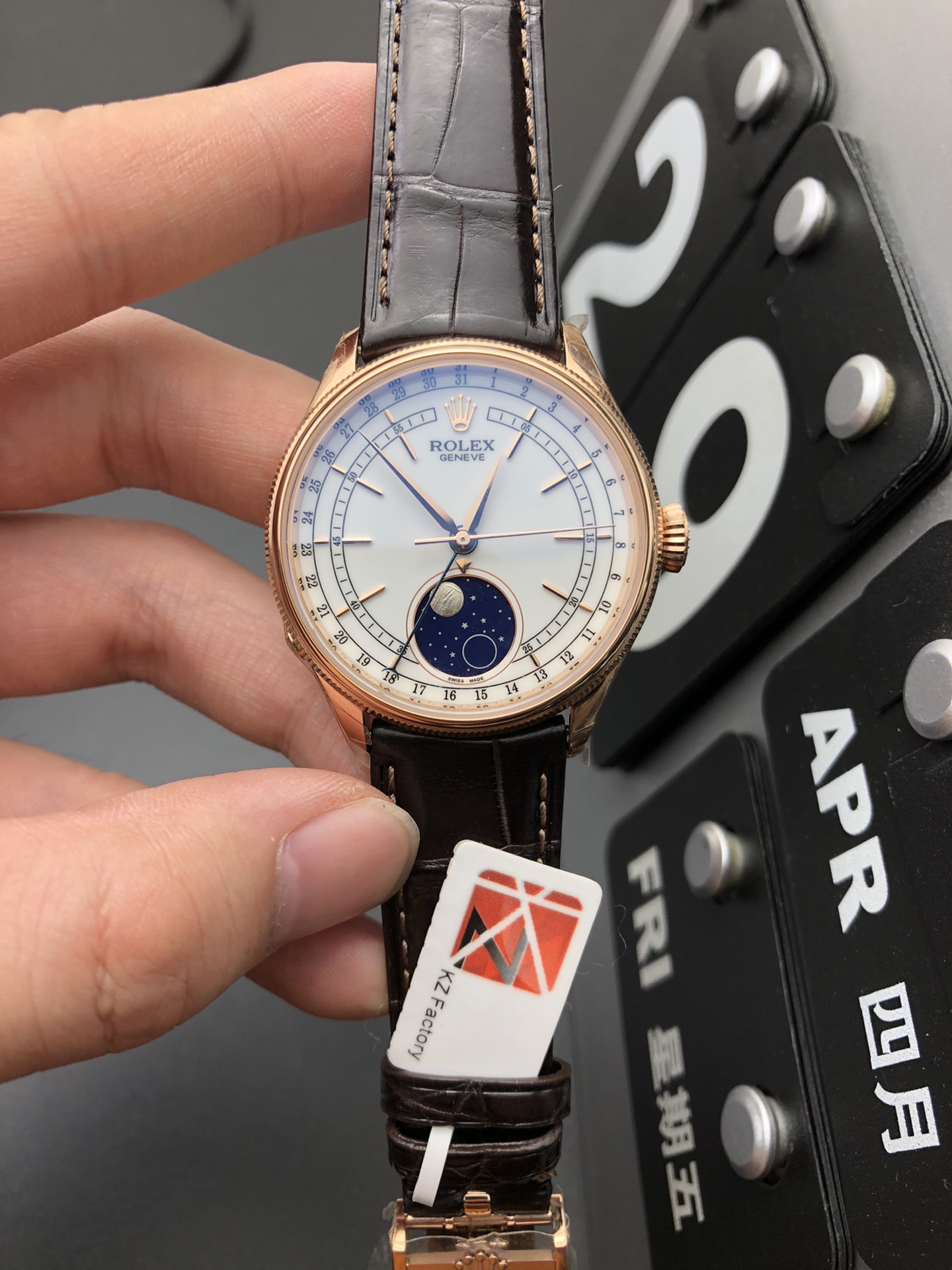 Rolex KZ 切利尼月相