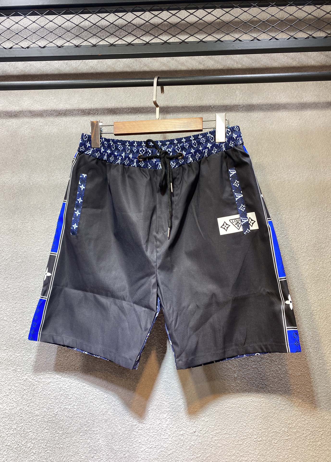 Louis Vuitton Clothing Shorts Printing Men Summer Collection Beach
