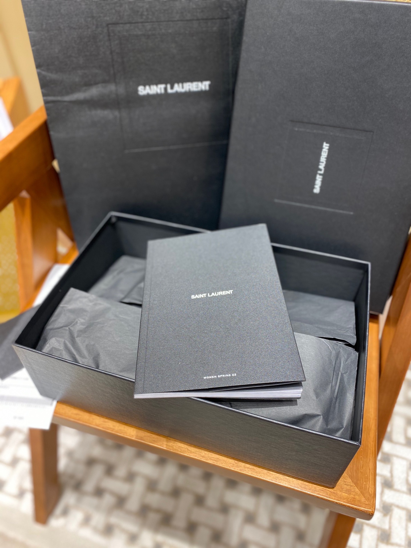 Saint laurent Ysl 𝗟𝗲 𝗙𝗲𝗿𝗺𝗼𝗶𝗿 马鞍腋下包 672615黑色