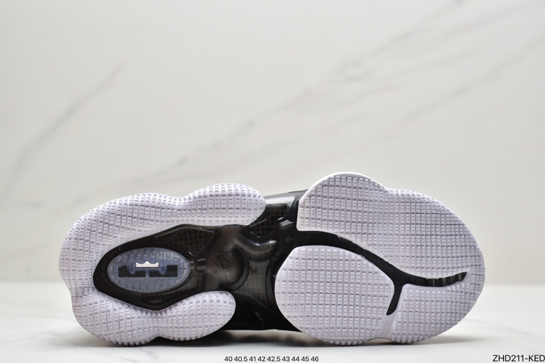 300 耐克NK LeBron 19 黑红詹姆斯总冠军战靴 DC9340-100