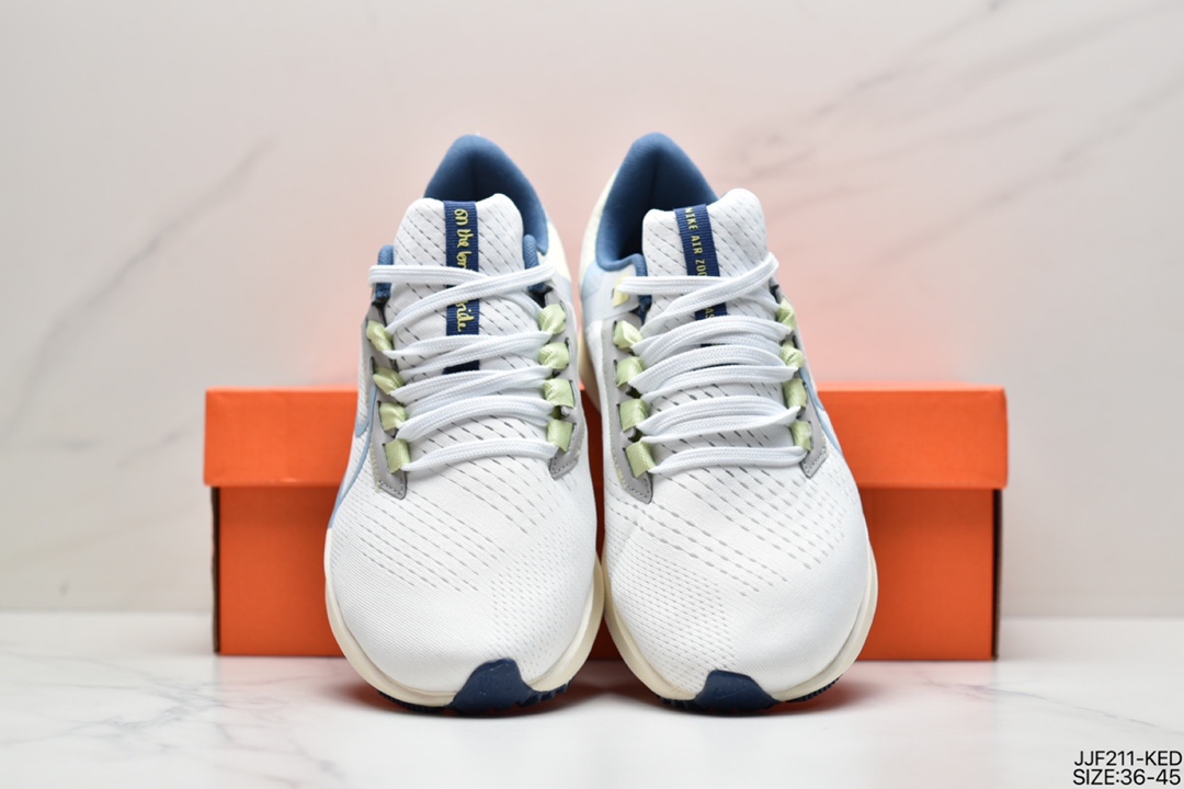 135 真标耐克Pegasus 38 登月38代系列九针眼网纱透气缓震疾速跑鞋 DJ5397-100