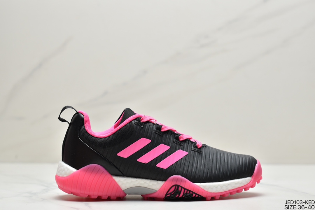 Adidas阿迪达斯CodeChaos Golf系列低帮鞋新款轻便防水高尔夫球鞋ID:JED103-KED_莆鞋网_莆田鞋