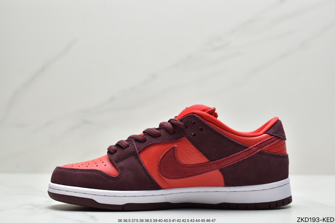270 耐克Nike SB Dunk Low”Blue Raspberry”扣篮系列低帮休闲运动滑板板鞋“红树莓”DM0807-600