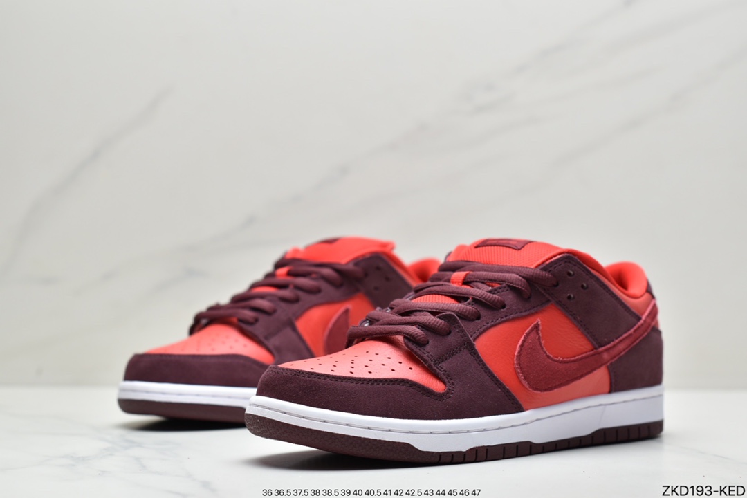 270 耐克Nike SB Dunk Low”Blue Raspberry”扣篮系列低帮休闲运动滑板板鞋“红树莓”DM0807-600