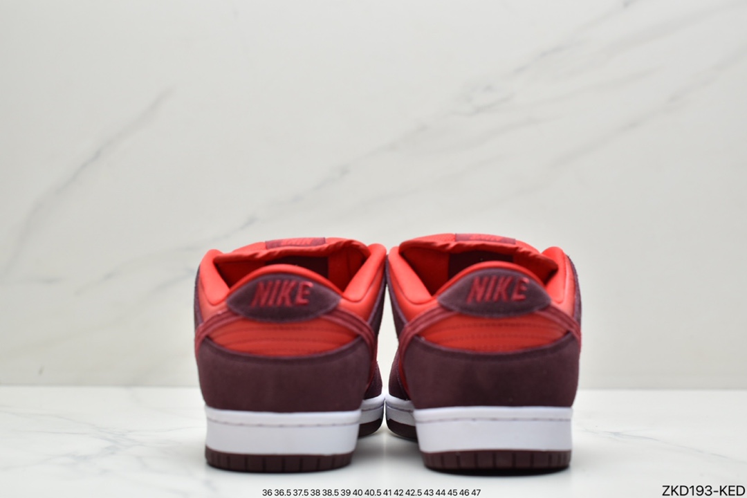 270 耐克Nike SB Dunk Low”Blue Raspberry”扣篮系列低帮休闲运动滑板板鞋“红树莓”DM0807-600