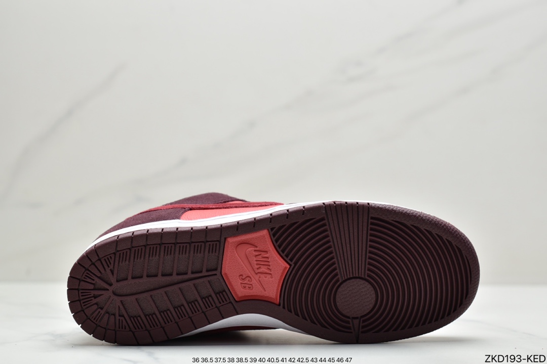 270 耐克Nike SB Dunk Low”Blue Raspberry”扣篮系列低帮休闲运动滑板板鞋“红树莓”DM0807-600