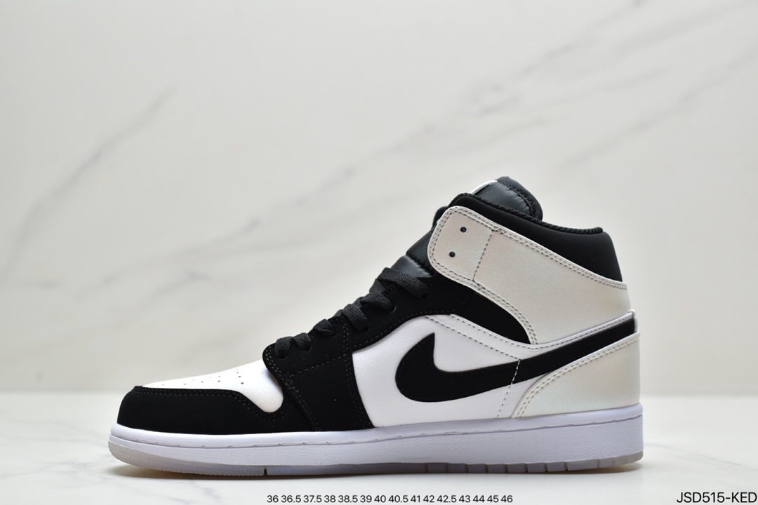 200  Air Jordan 1 Mid “Diamond Shorts” 钻石熊猫 DH6933-100