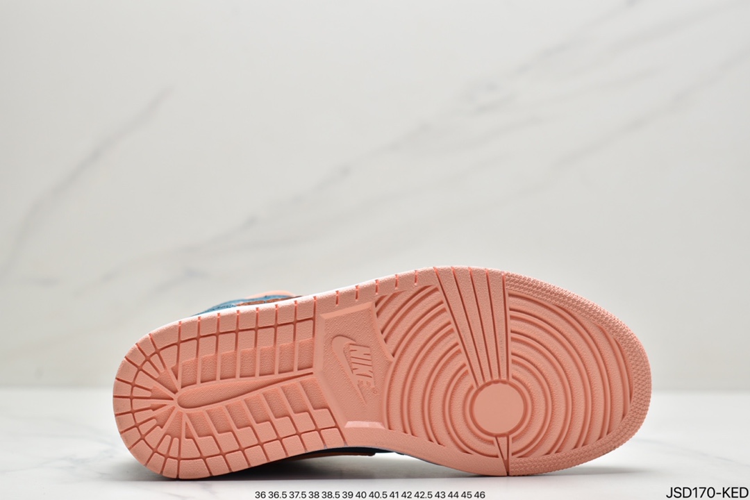 200 Air Jordan 1 Mid White Blue Red 爱国者BQ6472