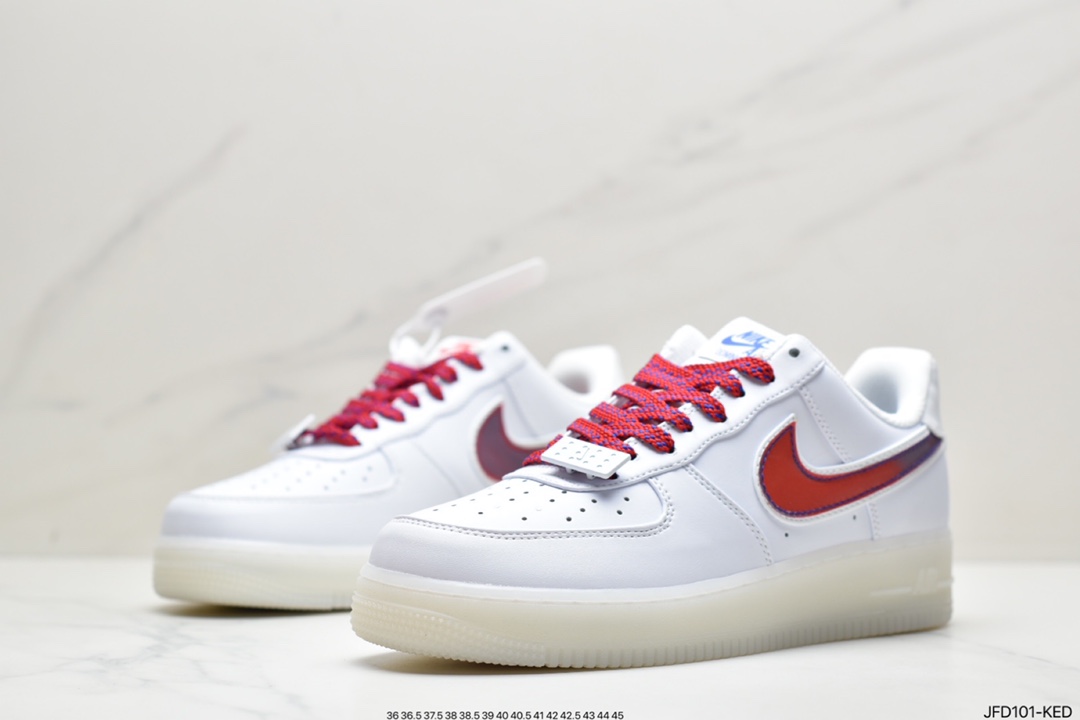 170 真标耐克Nike Air Force 1 “De Lo Mio”空军低帮经典百搭休闲运动板鞋BQ8448-100