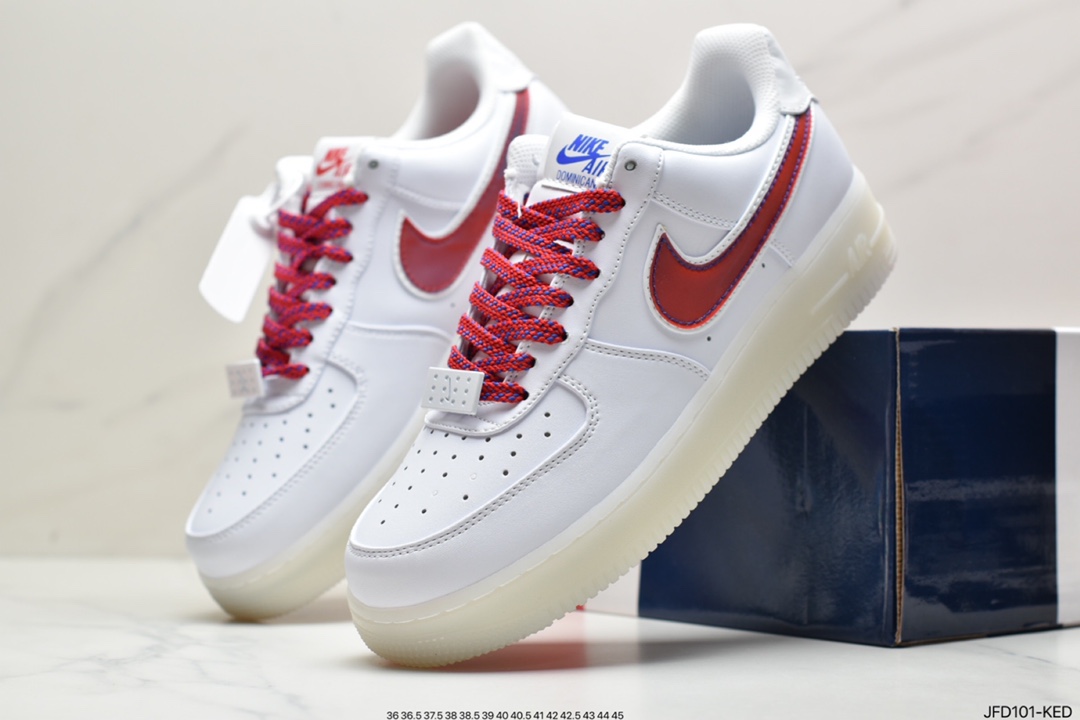 170 真标耐克Nike Air Force 1 “De Lo Mio”空军低帮经典百搭休闲运动板鞋BQ8448-100