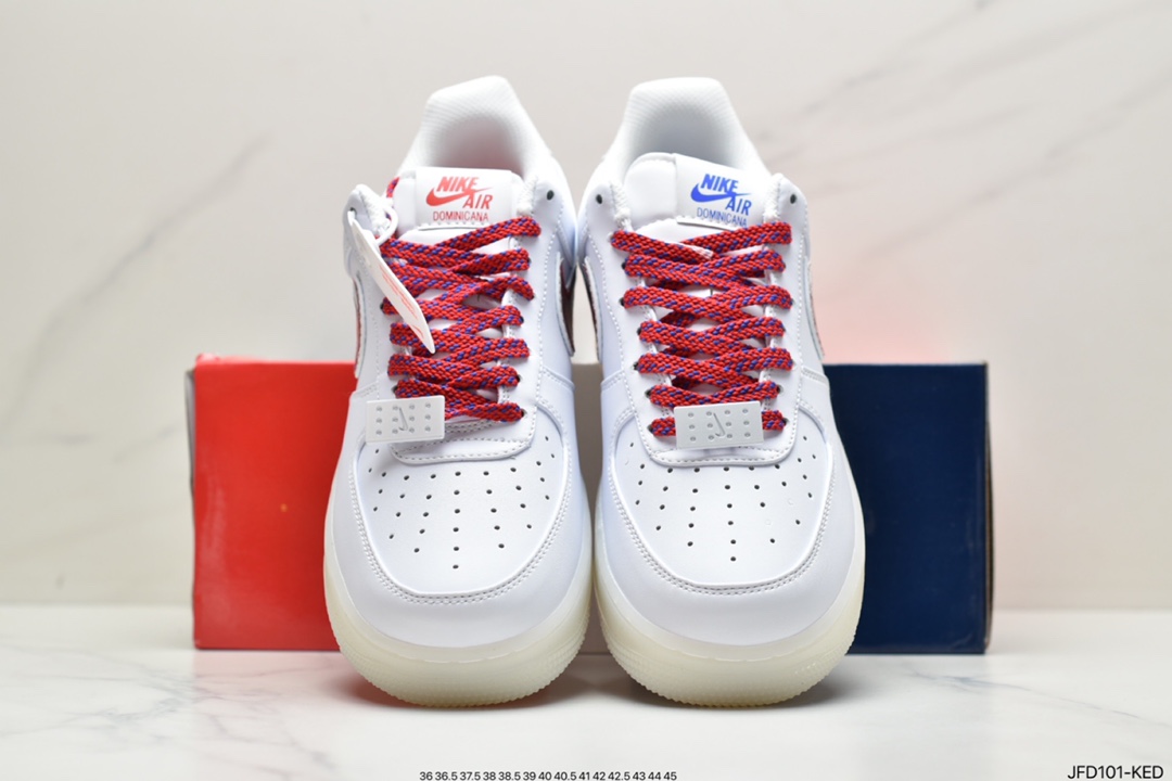 170 真标耐克Nike Air Force 1 “De Lo Mio”空军低帮经典百搭休闲运动板鞋BQ8448-100