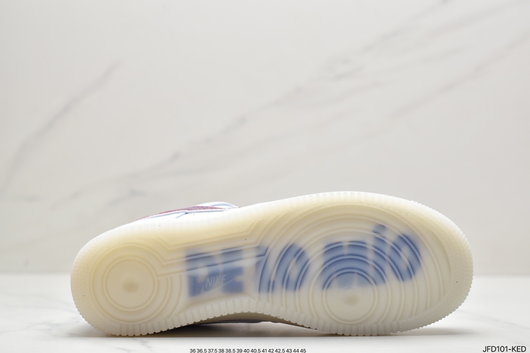 170 真标耐克Nike Air Force 1 “De Lo Mio”空军低帮经典百搭休闲运动板鞋BQ8448-100