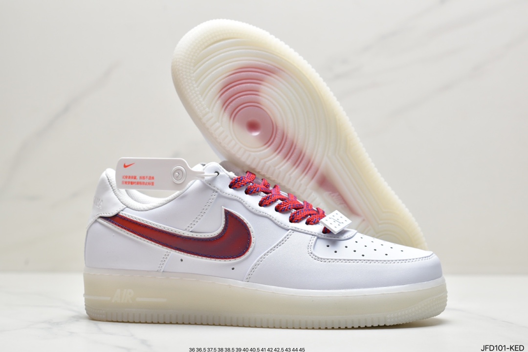 170 真标耐克Nike Air Force 1 “De Lo Mio”空军低帮经典百搭休闲运动板鞋BQ8448-100