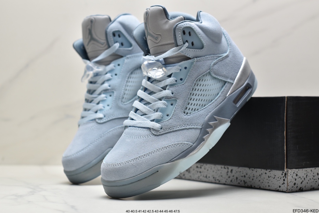 390 Air Jordan 5 Retro SP GS 白蓝 AJ5乔丹5代 440888-140