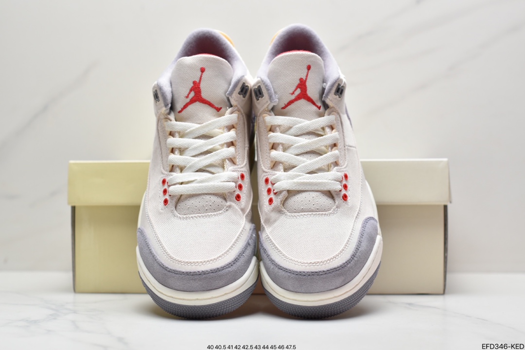 390 Air Jordan 3 Retro SE ”Muslin” 米白棉布 AJ3 乔丹3代 DH7139-100