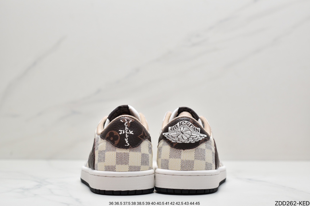 230 耐克Nike Wmns Air Jordan 1 Low”White Wolf Grey”AJ1乔丹一代低帮篮球鞋＂DC0774