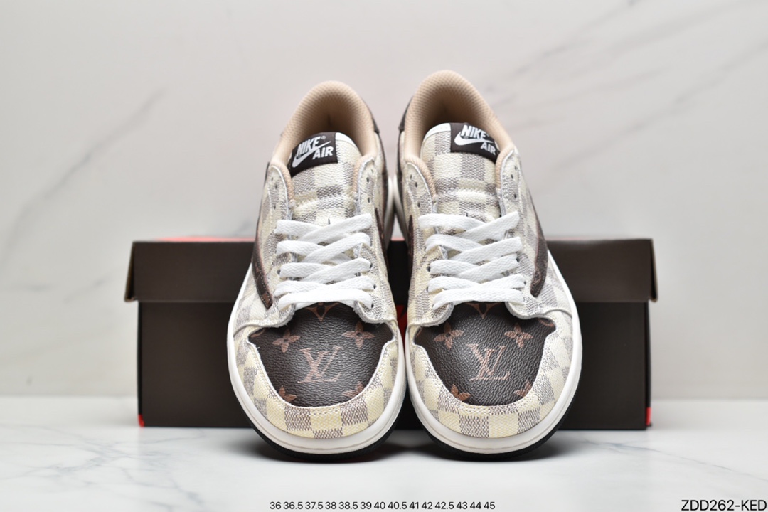 230 耐克Nike Wmns Air Jordan 1 Low”White Wolf Grey”AJ1乔丹一代低帮篮球鞋＂DC0774