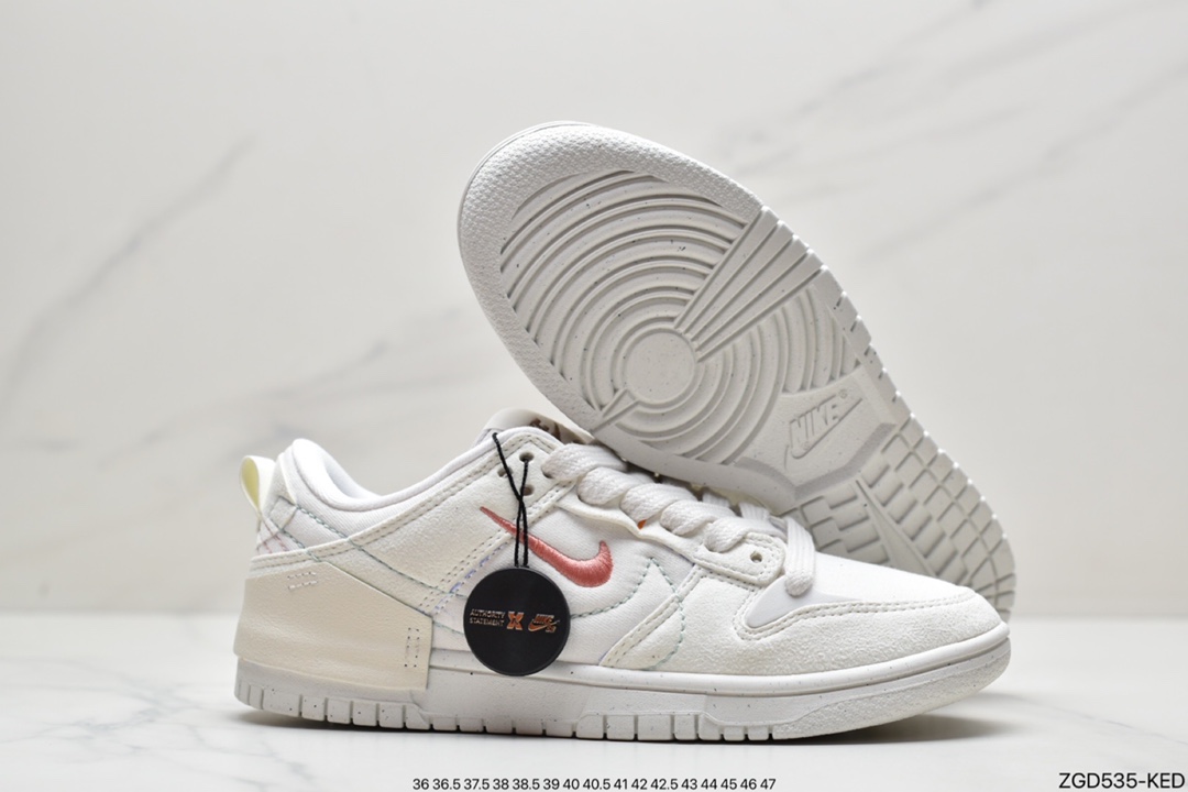 290 Nike Wmns Dunk Low Disrupt 2”Desert Bronze”轻量扣篮破坏二代系列DH4402-100