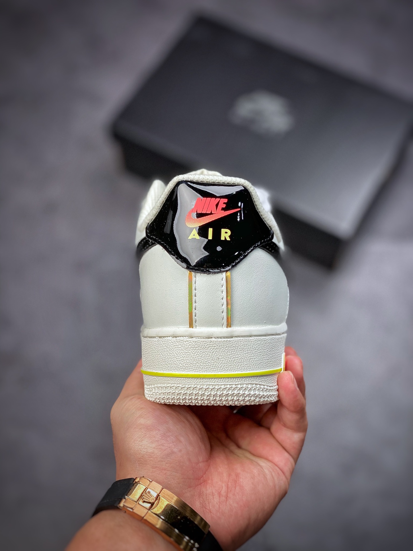 240 Nike Air Force 1 Low 07 米白黑炫彩 ZX9856-599