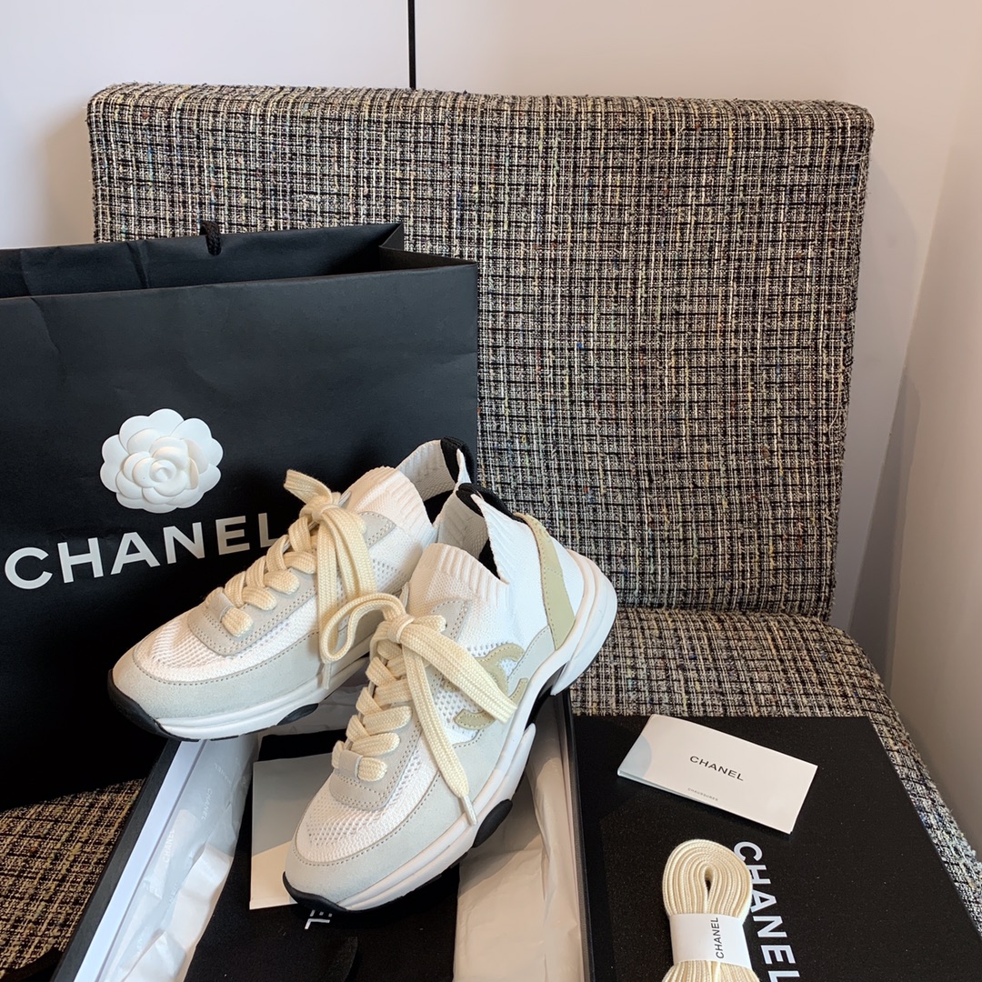 CHANEL香奈儿 𝟐𝟎𝟐𝟐早秋新款网面透气运动鞋