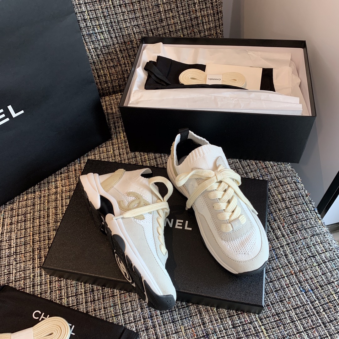 CHANEL香奈儿 𝟐𝟎𝟐𝟐早秋新款网面透气运动鞋