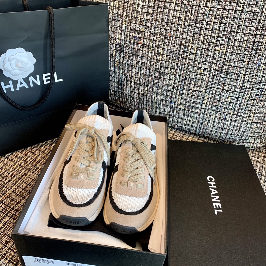 CHANEL香奈儿 𝟐𝟎𝟐𝟐早秋新款网面透气运动鞋