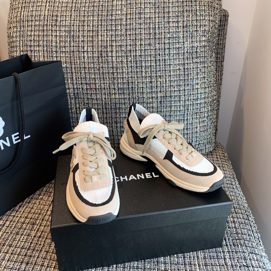 CHANEL香奈儿 𝟐𝟎𝟐𝟐早秋新款网面透气运动鞋