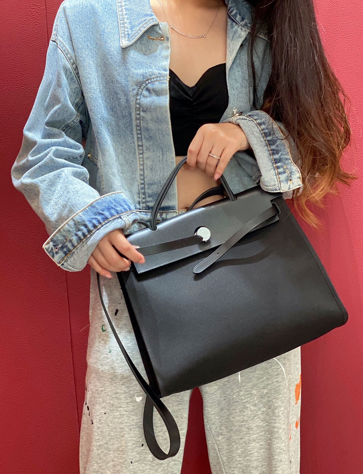 爱马仕 Hermès 高定典藏名品高定成衣时装外套连衣裙衬衫T恤 #1C81EC81 4