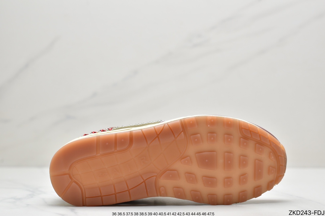 270 Patta x Nike Air Max 1“Monarch”复古休闲跑步鞋DQ8656-133